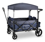 Wonderfold X4M Push + Pull 4-Passenger Stroller Wagon -Blueberry Blue