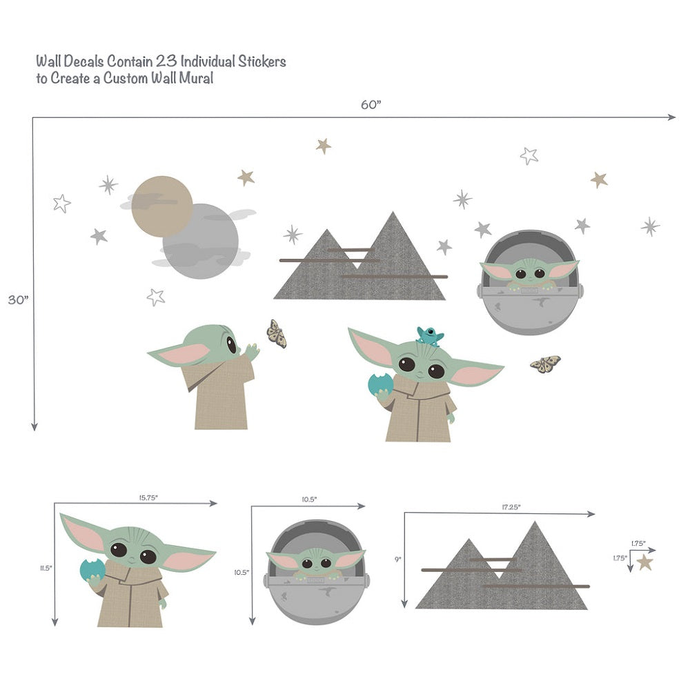 Yoda Wall Decals