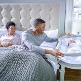  Luxe Series Vibrating Swivel Sleeper Bassinet 