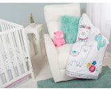 4 Piece Crib Bedding Set