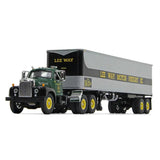 First Gear 1/64 scale Fallen Flag Mack B-61 Day Cab and 40' Vintage Trailer Replica Model