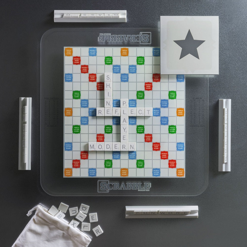 Scrabble Glass Edition Board Game