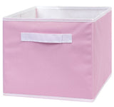 Pink Canvas Storage Bin