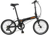 Dahon Hit Folding 6 Speed Bicycle Bike - Black