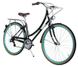 Civic Women 7Speed Bicycle Bike - Black Skies