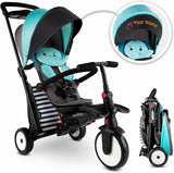 STR5 Zoo Kids 7 in 1 Compact Folding Stroller Trike Elephant
