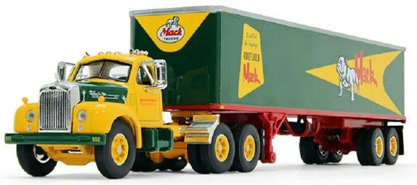 First Gear 1/64 Scale Mack B-61 Day Cab Metal Replica Model