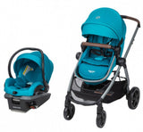Maxi-Cosi Zelia2 Max Travel System Stroller with Mico XP Car Seat Tetra Teal
