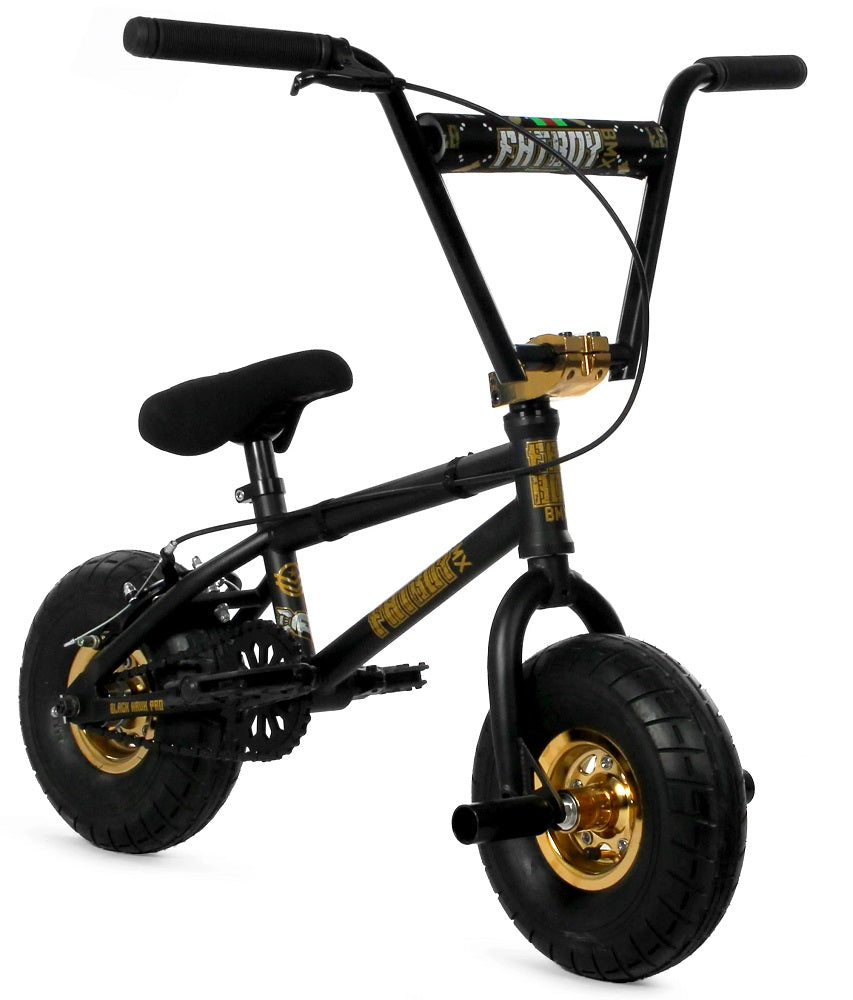 PRO Mini BMX Bicycle Bike - Black Hawk