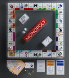 Winning Solutions Monopoly Tempered Glass Edition Board Game