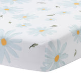 100% Cotton Floral Baby Fitted Crib Sheet