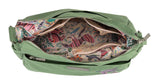 Hobo Be  Diaper Bag Embroidered Jade