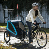 Thule Coaster XT  2-Seat Bike Trailer - Blue