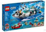 Lego Architecture Police Patrol Boat 276 Pieces