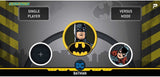 Scalextric Spark Plug Batman vs Joker Slot Car Racing Race Set