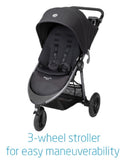 Maxi-Cosi Gia XP 3-Wheel Stroller - Midnight Black
