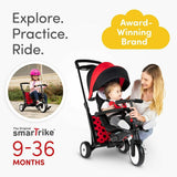 STR5 Zoo Kids 7 in 1 Compact Folding Stroller Trike Ladybug
