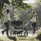 Thule Urban Glide 2 Double All-Terrain Jogging Stroller Aluminium/Jet Black