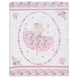 Trend Lab Sammy and Lou Blooming Ballet 4 Piece Crib Bedding Set