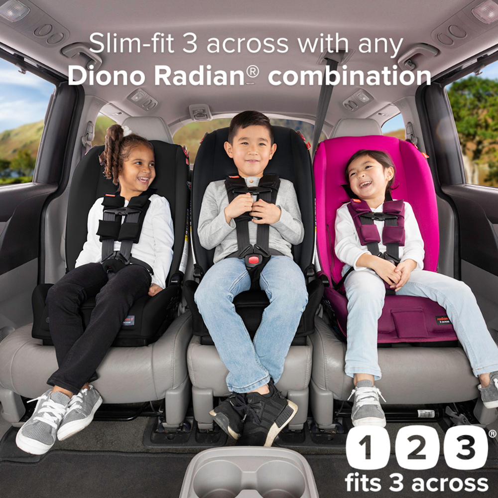 Diono Radian 3R Original 3 Across All in One Convertible Car Seat mtrendi