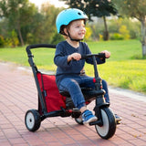 STR5 Kids Compact Folding Stroller Trike Red