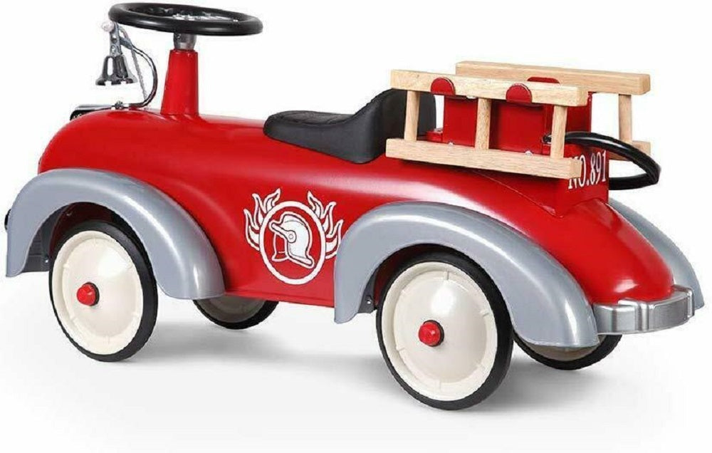 Baghera Speedster Fireman Kids Ride On Car Red