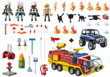 Fire Engine with Truck