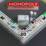 Winning Solutions Monopoly Tempered Glass Edition Board Game