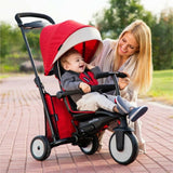 STR5 Kids Compact Folding Stroller Trike Red