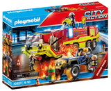 Fire Engine with Truck