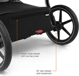 Thule Urban Glide 2 Double All-Terrain Jogging Stroller Aluminium/Jet Black