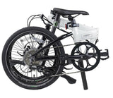 Dahon Launch D8 Folding Bicycle Bike - White/Black