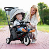 STR5 Kids Compact Folding Stroller Trike Grey