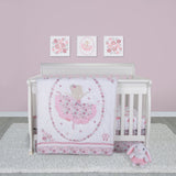 Trend Lab Sammy and Lou Blooming Ballet 4 Piece Crib Bedding Set
