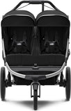 Thule Urban Glide 2 Double All-Terrain Jogging Stroller Aluminium/Jet Black
