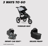 Baby Jogger Summit X3 Jogging Single Stroller - Black