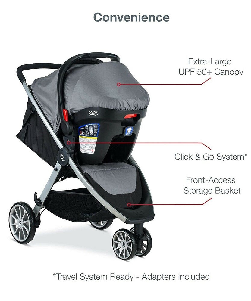 Britax b lively travel system hot sale