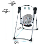 Compact Baby Swing