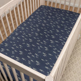 Trend Lab Sammy and Lou Pine Fox 2-Pack Microfiber Fitted Crib Sheet Set