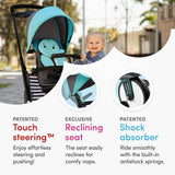 STR5 Zoo Kids 7 in 1 Compact Folding Stroller Trike Elephant