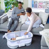  Luxe Series Vibrating Swivel Sleeper Bassinet 