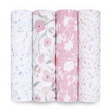 Aden & Anais Cotton Muslin Swaddles - Pack of 4