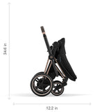 Cybex ePriam 2 Stroller Jeremy Scott Wings - Black