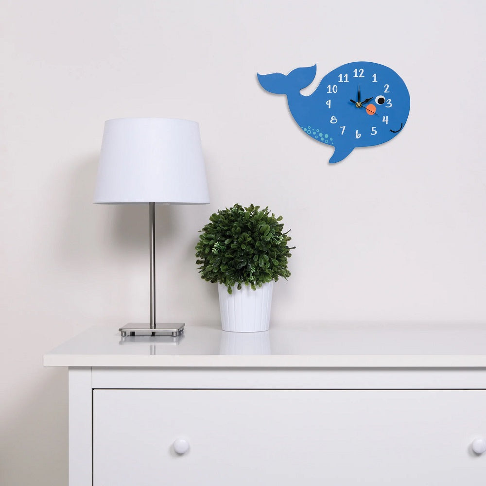Whale Wall Clock