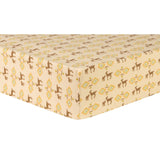 Trend Lab Deer Aztec Deluxe Flannel Fitted Crib Sheet