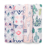 Aden & Anais Cotton Muslin Swaddles - Pack of 4
