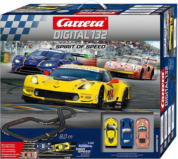 Carrera Digital 132 GT Race Battle Slot Car Racing Race Set