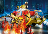 Fire Engine with Truck