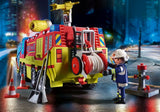 Fire Engine with Truck