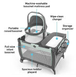Bedside Bassinet Playard